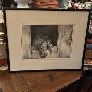 “Morning” Limited Edition Signed Lithograph by C.W. Anderson